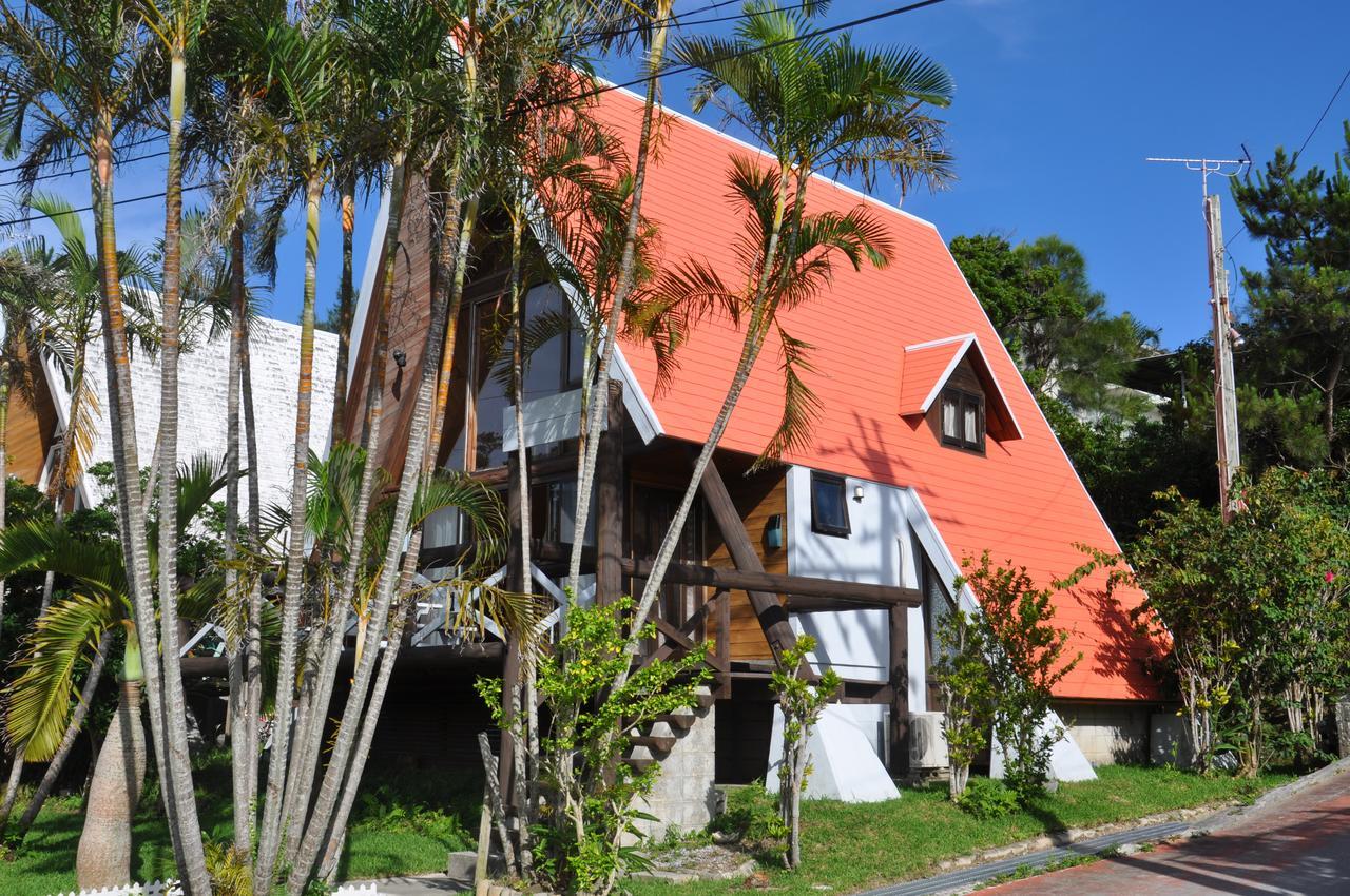 Sea Breeze Villa Onna Buitenkant foto